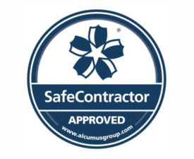 SafeContractor Logo SafeContractor Logo Synergy Lifting Accreditation